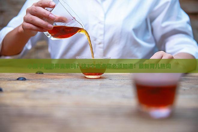 小孩子能喝荞麦茶吗
