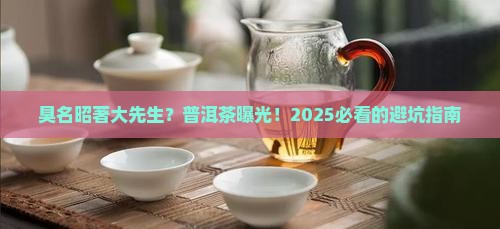 臭名昭著大先生和普洱茶