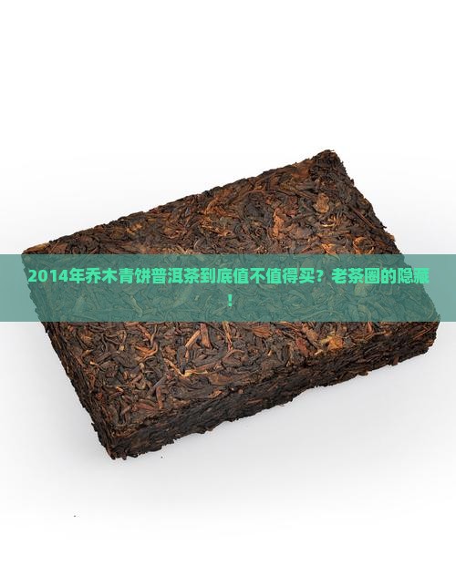 2014年乔木青饼普洱茶