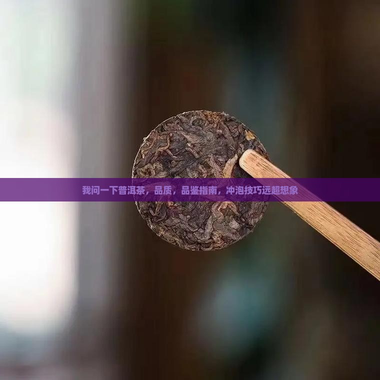 我问一下普洱茶