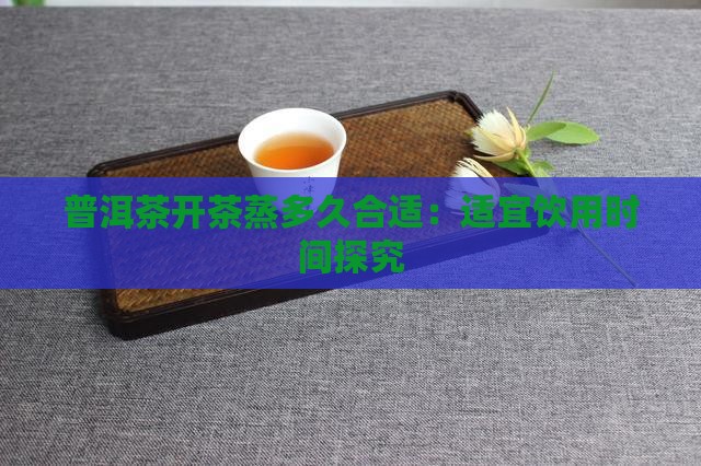 普洱茶开茶蒸多久合适：适宜饮用时间探究