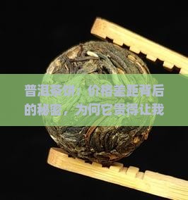 普洱茶饼：价格差距背后的秘密，为何它贵得让我心疼？