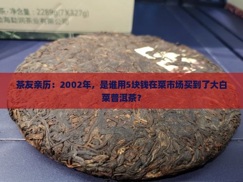 茶友亲历：2002年，是谁用5块钱在菜市场买到了大白菜普洱茶？