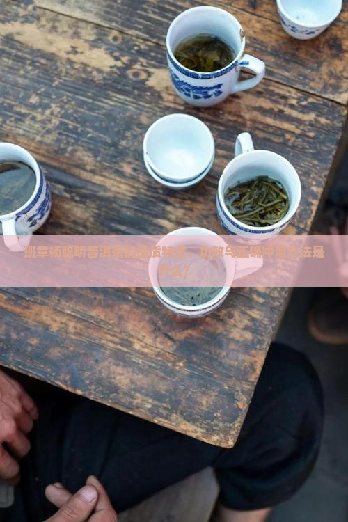 班章杨聪明普洱茶的品质特点、功效与正确冲泡方法是什么？