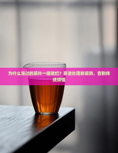 为什么泡过的茶叶一搓就烂？茶渣处理新姿势，告别传统烦恼
