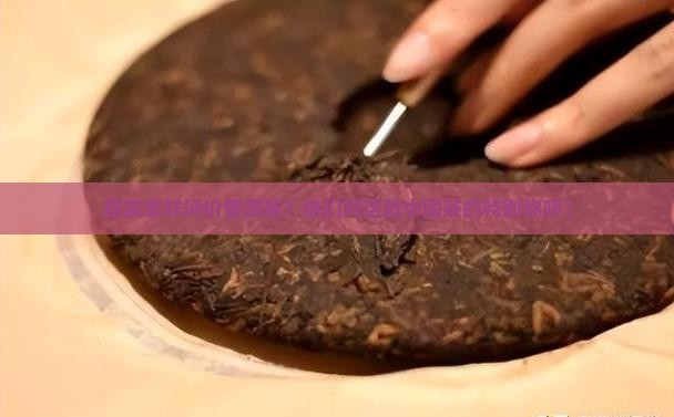 朋友怎样评价普洱茶？他们对这款中国茶的特别称呼！