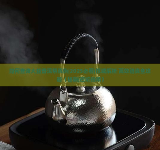 如何查询大益普洱茶真伪