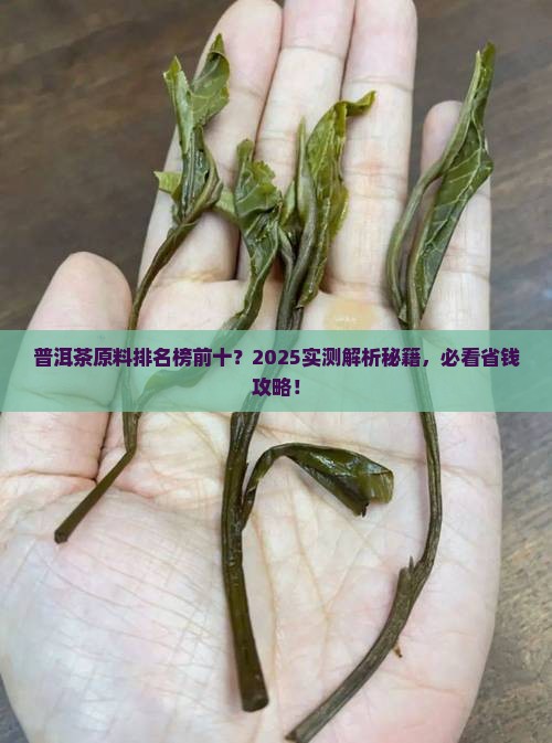 普洱茶原料排名榜前十