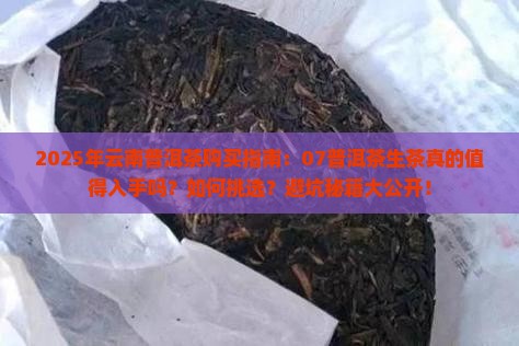 云南普洱茶07普洱茶生茶