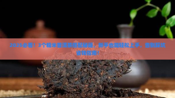 糯米普洱茶搭配技巧