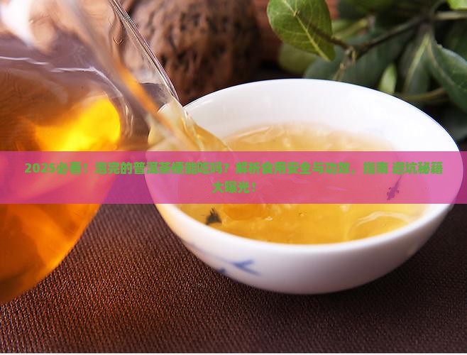 泡完的普洱茶梗可以吃掉吗