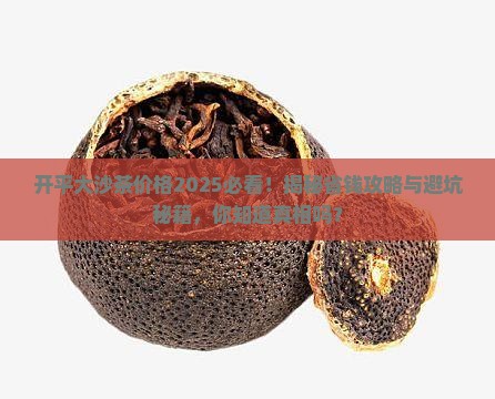 开平大沙茶价格