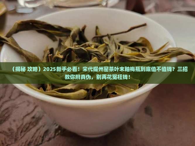 宋代耀州窑茶叶末釉梅瓶