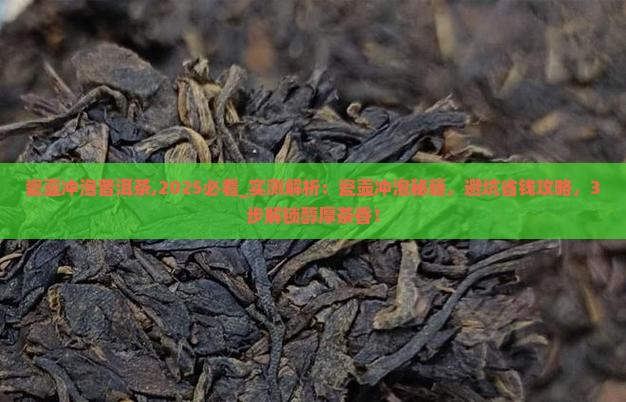 瓷壶冲泡普洱茶