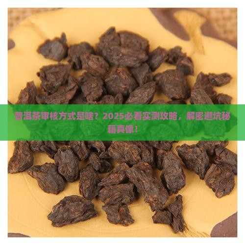 普洱茶审核方式是什么样的
