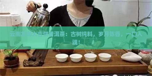 云南龙润大吉饼普洱茶