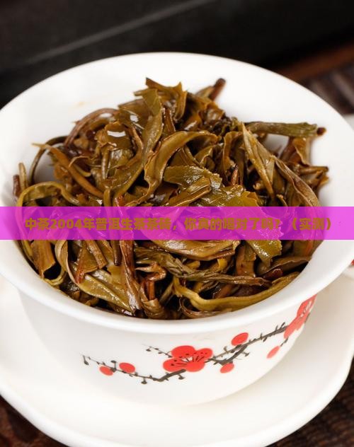 中茶2004年普洱生茶茶砖