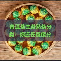 普洱茶生茶熟茶分类