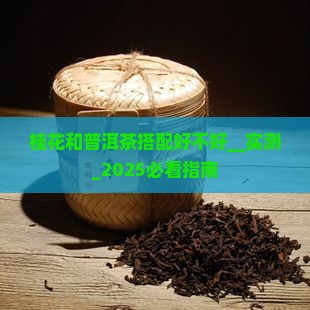 桂花和普洱茶搭配好不好