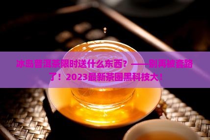 冰岛普洱茶限时送什么东西
