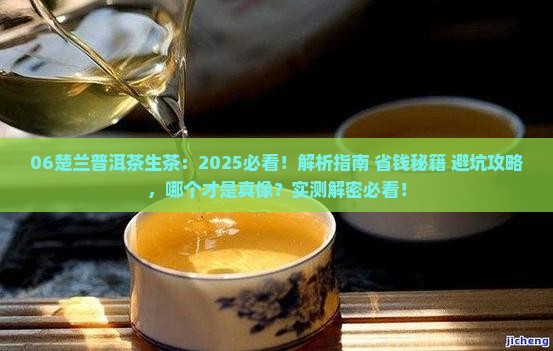 06楚兰普洱茶生茶