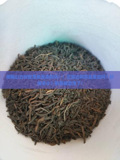 南糯山古树普洱茶是真的吗