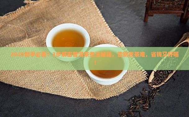 普洱茶的煮法步骤
