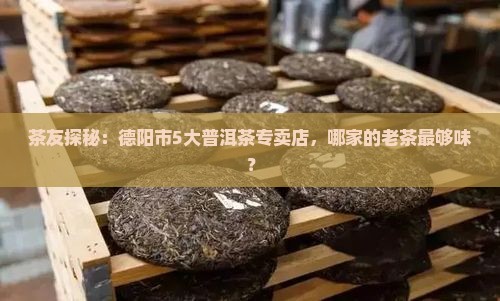 茶友探秘：德阳市5大普洱茶专卖店，哪家的老茶最够味？