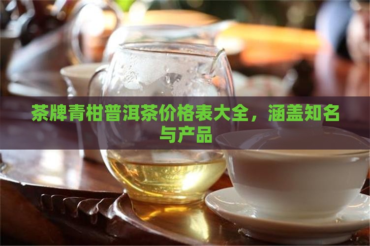 茶牌青柑普洱茶价格表大全，涵盖知名与产品