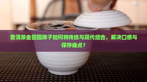 普洱茶金田园牌子如何将传统与现代结合，解决口感与保存痛点？