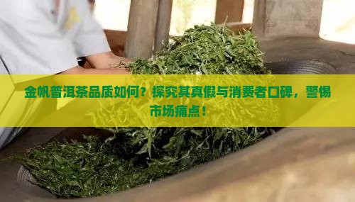 金帆普洱茶品质如何？探究其真假与消费者口碑，警惕市场痛点！