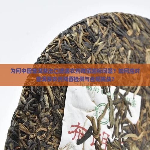 为何中国普洱茶出口遭遇农药残留超标问题？如何应对普洱茶农药残留检测与合规挑战？