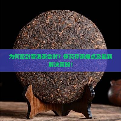 为何密封普洱茶会时？探究存茶痛点及最新解决策略！