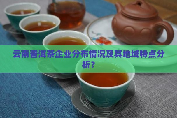 云南普洱茶企业分布情况及其地域特点分析？