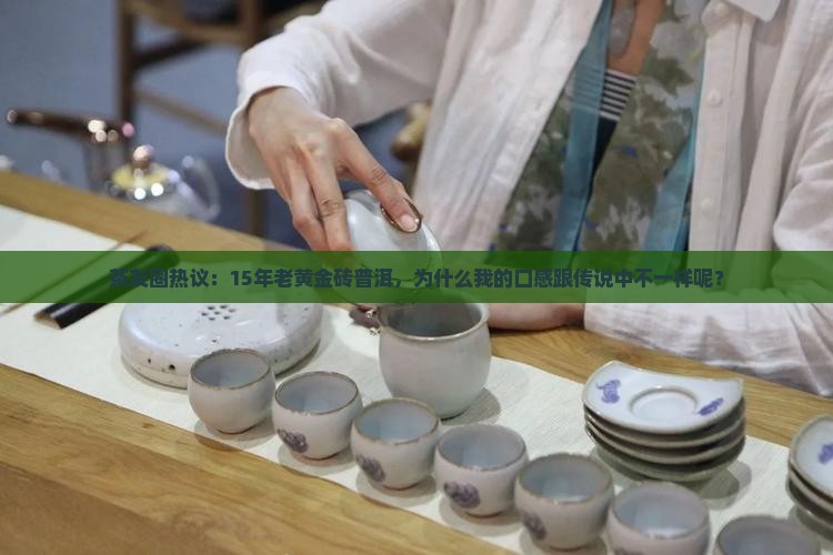 茶友圈热议：15年老黄金砖普洱，为什么我的口感跟传说中不一样呢？