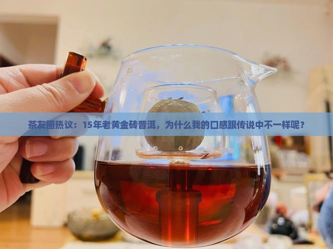 茶友圈热议：15年老黄金砖普洱，为什么我的口感跟传说中不一样呢？