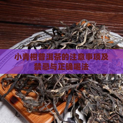 小青柑普洱茶的注意事项及禁忌与正确喝法
