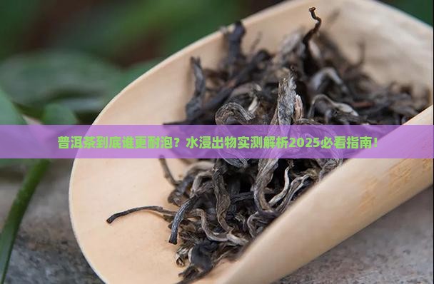 普洱茶的水浸出物比较