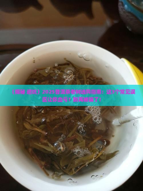 关于普洱茶老树的描述错误的是
