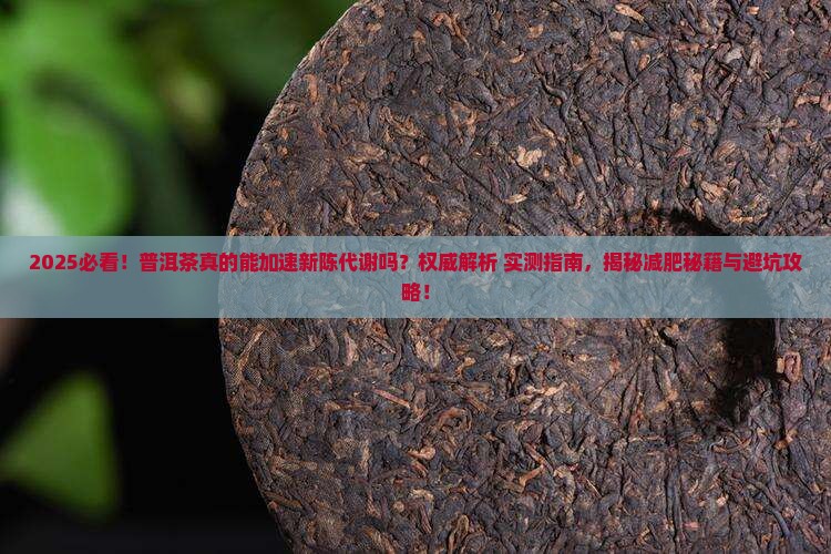 普洱茶可以新陈代谢