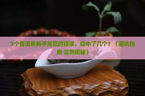 普洱茶的形成与保存