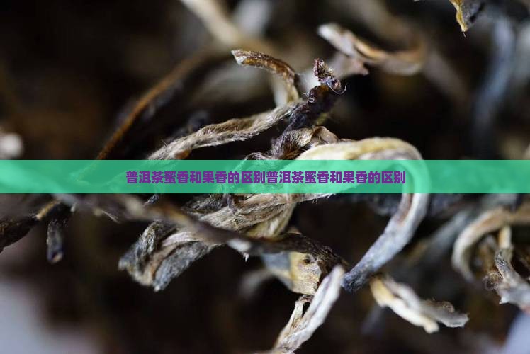 普洱茶蜜香和果香的区别