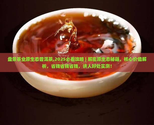 盘景茶业原生态普洱茶