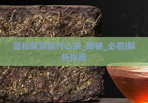 曼松紫娟是什么茶