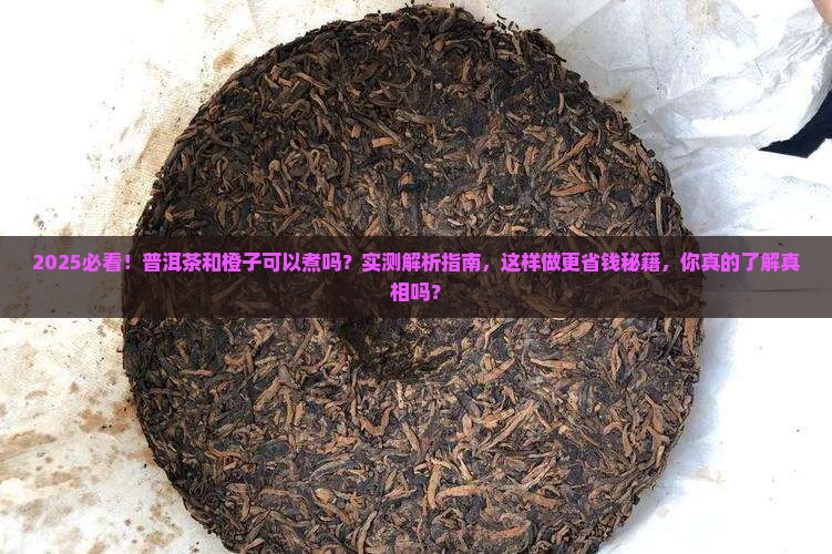 普洱茶和橙子可以煮吗