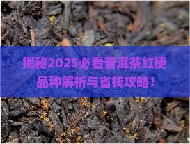 普洱茶的红梗品种