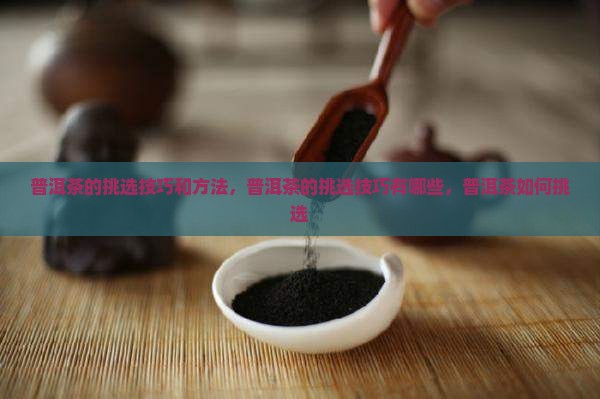 普洱茶的挑选技巧