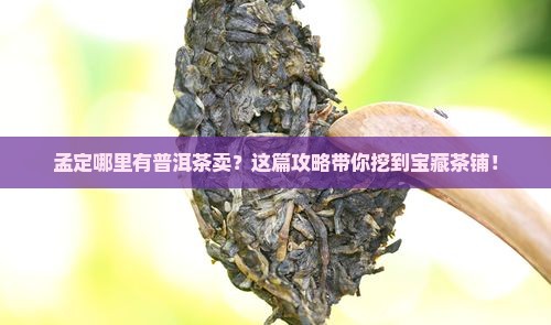 孟定哪里有普洱茶卖