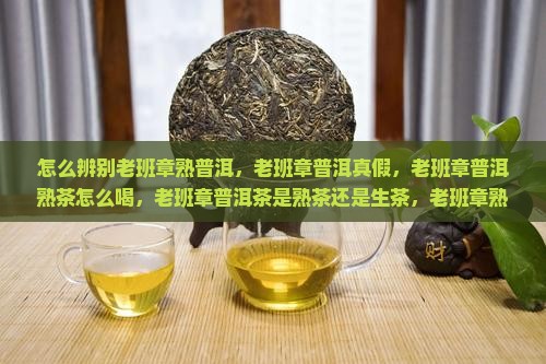 怎么辨别老班章熟普洱