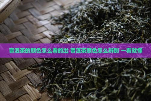普洱茶的颜色怎么看的出